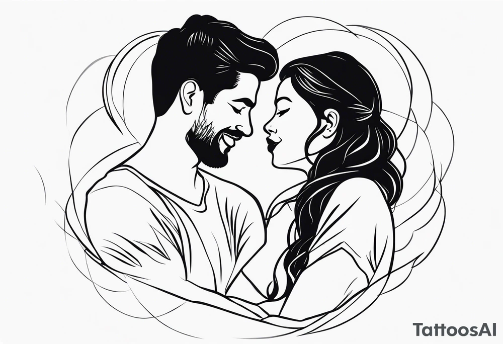 Irmãos amor carinho tattoo idea