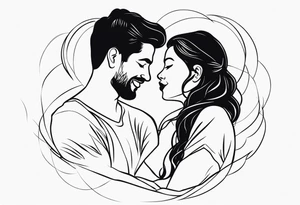 Irmãos amor carinho tattoo idea