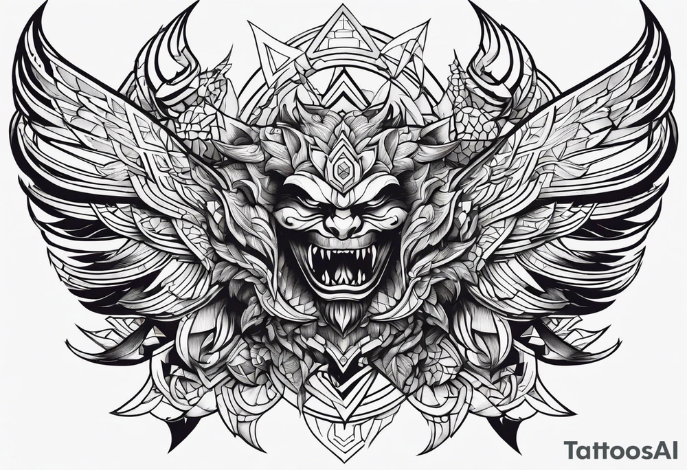 monster, tattoo idea