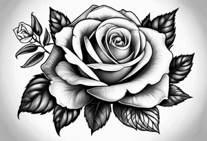 Duas rosas para homem tattoo idea