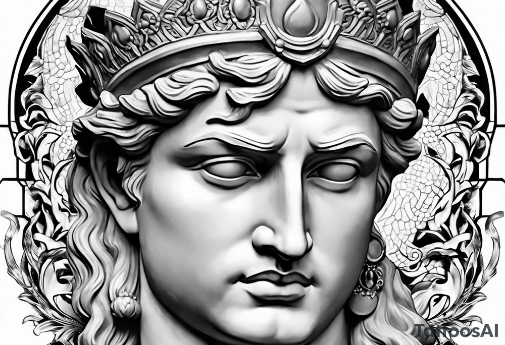 Statue of David tattoo idea
