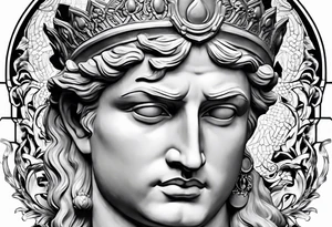 Statue of David tattoo idea