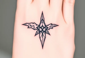 Simple nature or Norse themed, going up the fingers and down the wrist. tattoo idea