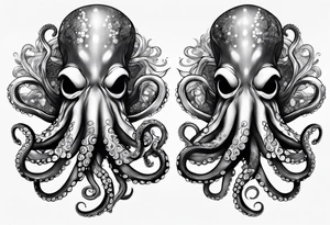 Large sleeve octopus tattoo idea