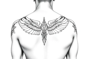 Egyptian sleeve tattoo idea