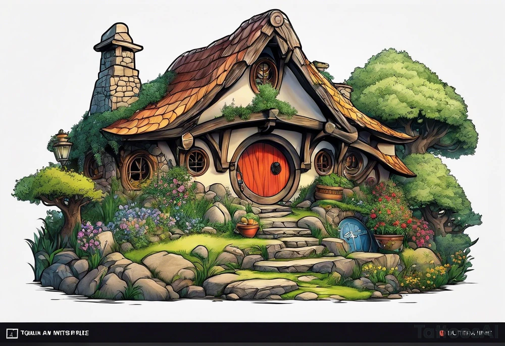 The hobbit tattoo idea