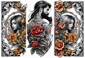 Full back tattoo idea