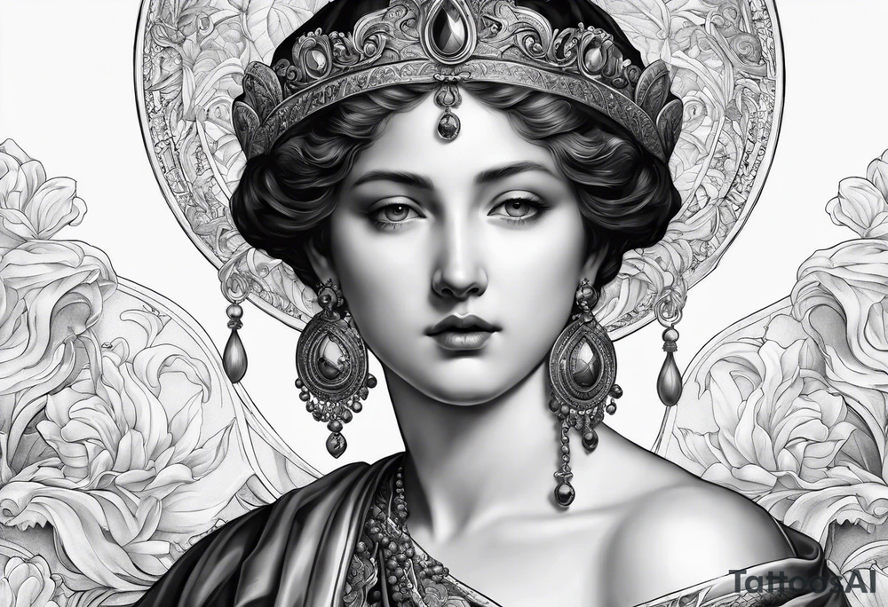 nemesis without flowers tattoo idea