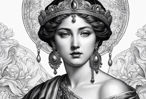 nemesis without flowers tattoo idea