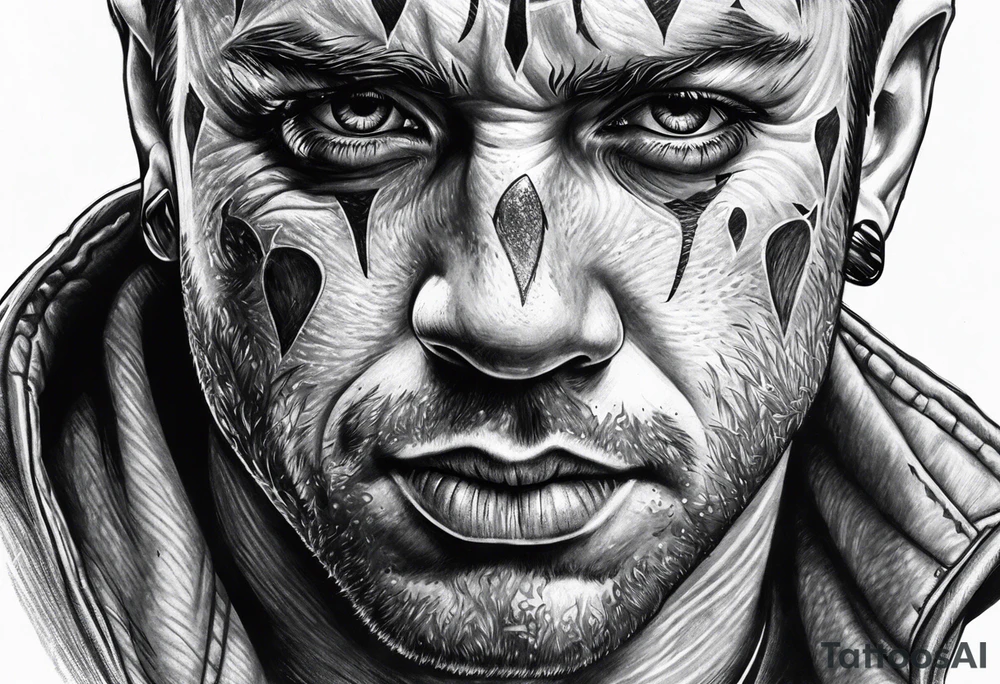 JASON FRIDAY 13 WITH DAGER tattoo idea