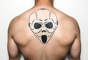 Jason & scream mask tattoo idea