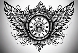 Taschenuhr tattoo idea