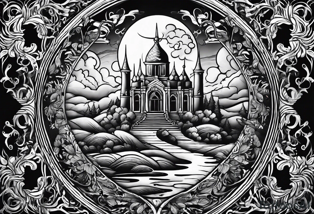 burning ground tattoo idea