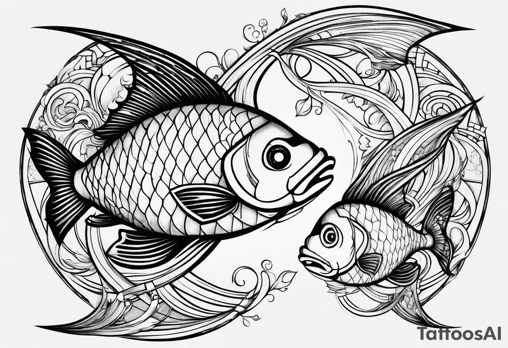 Pisces tattoo idea