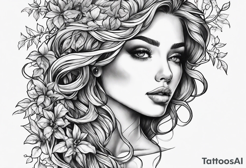 vines tattoo idea