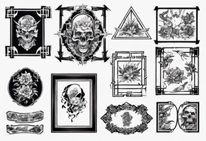 pictures frame tattoo idea