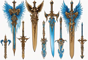 Gold
Bronze
Angel
Sword
Muscle
Blue
Diamonds
Leather tattoo idea