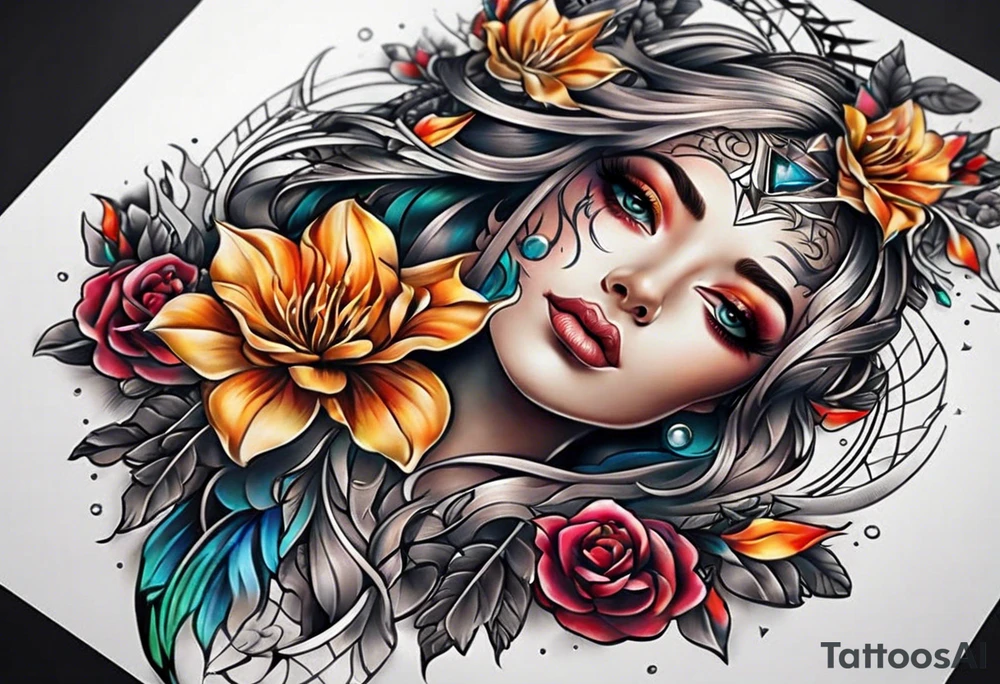people with hands tattoo idea