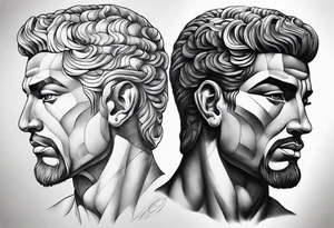 Kouros Kopf tattoo idea