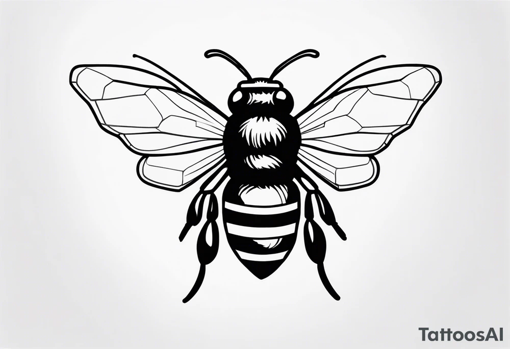 bumble bee tattoo idea
