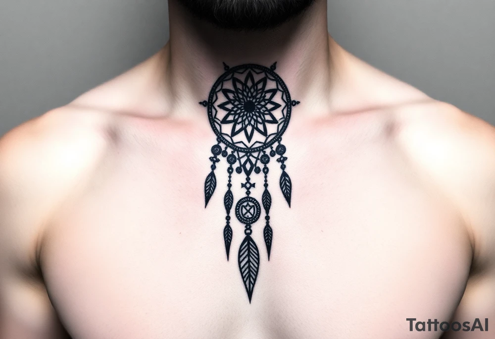 dreamcatcher tattoo idea