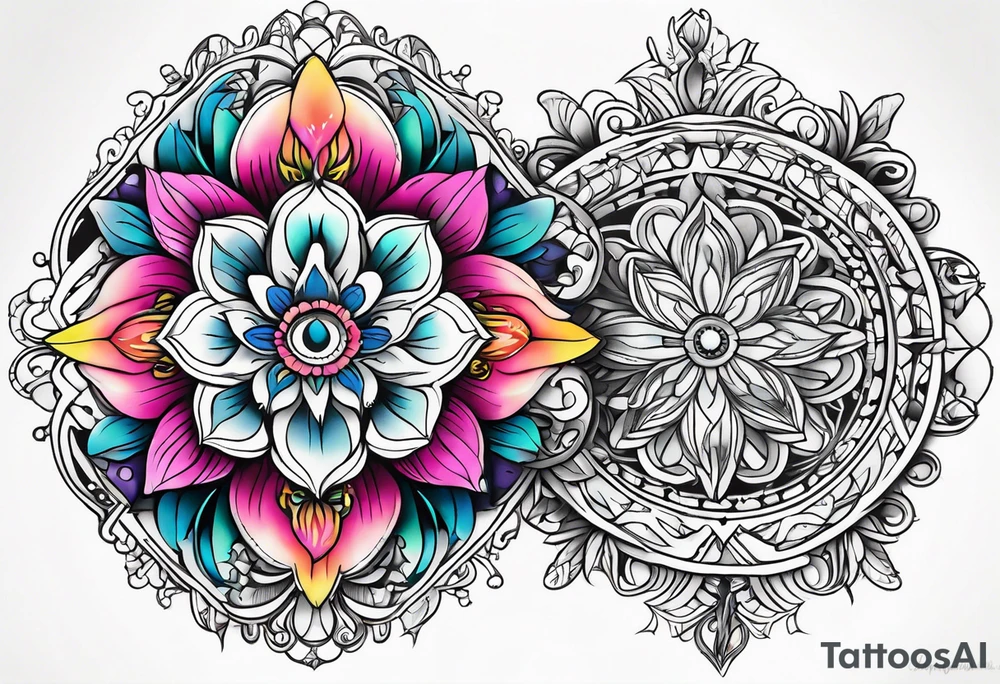 ornament tattoo idea