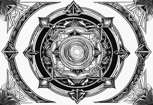 Halo tattoo idea