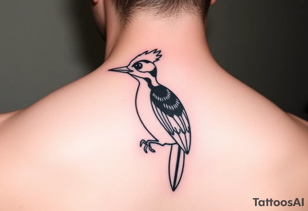 Woody the woodpecker tattoo idea