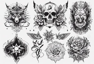 Two matching tattoos for men and women tattoo idea