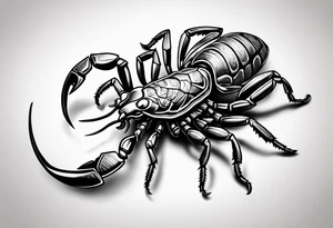 Scorpion tattoo idea
