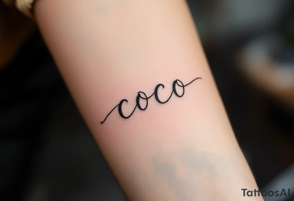 coco tattoo idea