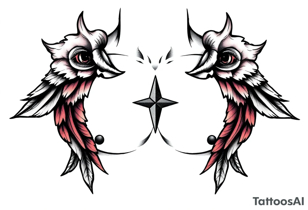 Левиафан в Хтоническом стиле tattoo idea