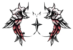 Левиафан в Хтоническом стиле tattoo idea
