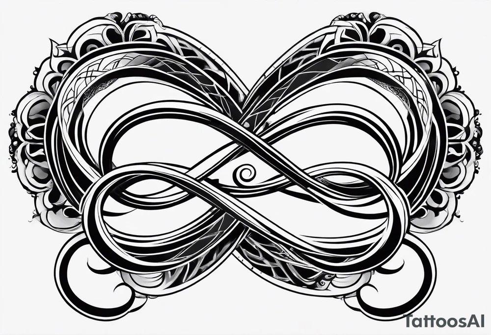 infinity symbol tattoo idea