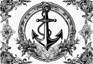Fire 
Anchor tattoo idea