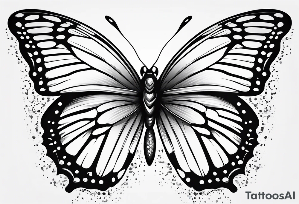 butterfly tattoo idea
