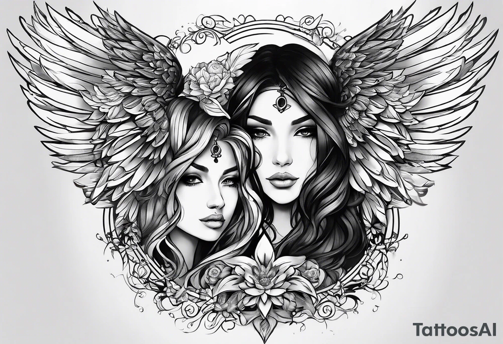 We are each of us angels with only one wing, and we can only fly by embracing one another. tattoo idea