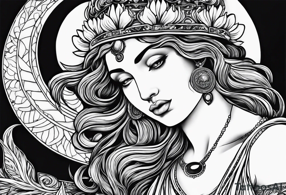 Venus the goddess tattoo idea