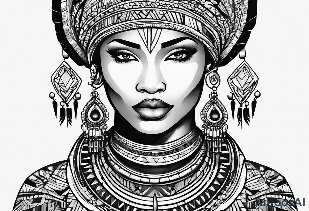 percussion, african, minimal tattoo idea