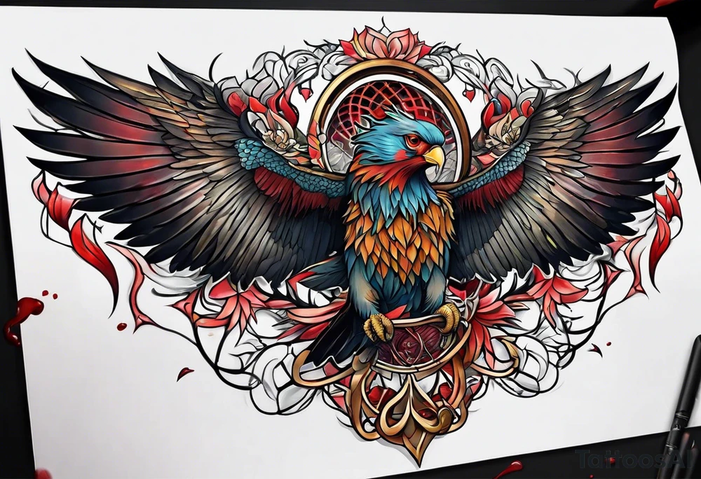 From blood and ash tattoo idea