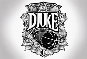 duke men’s basketball tattoo idea