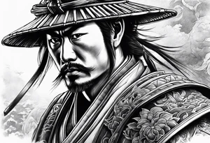 discipline  samurai tattoo idea