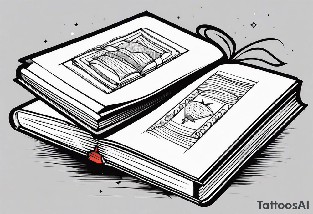 Books tattoo idea