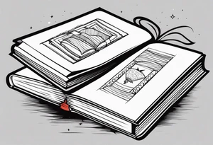 Books tattoo idea