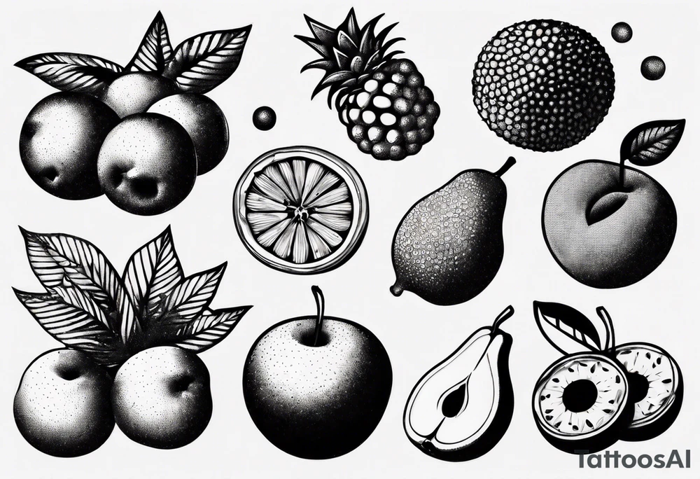 Fruits tattoo idea