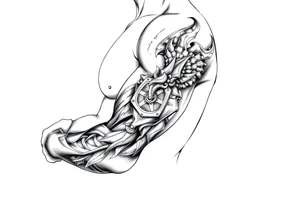 Motoryzacja kobiety hazard tattoo idea