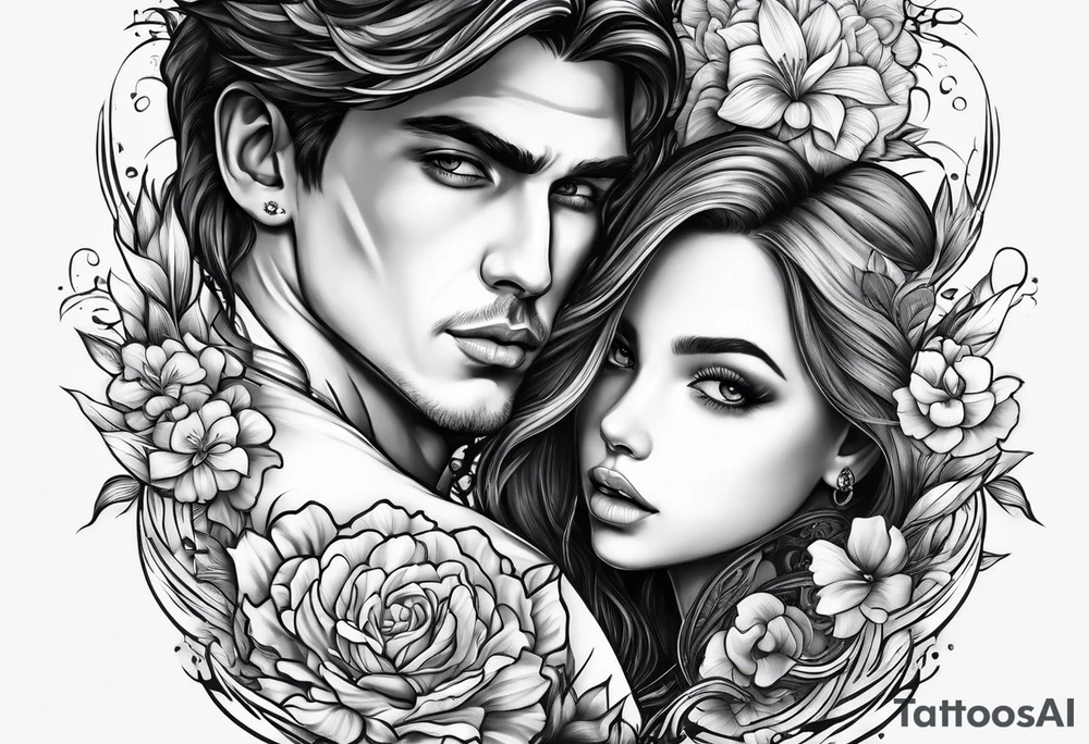 Son & daughter
Father tattoo idea