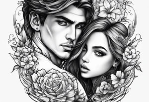 Son & daughter
Father tattoo idea