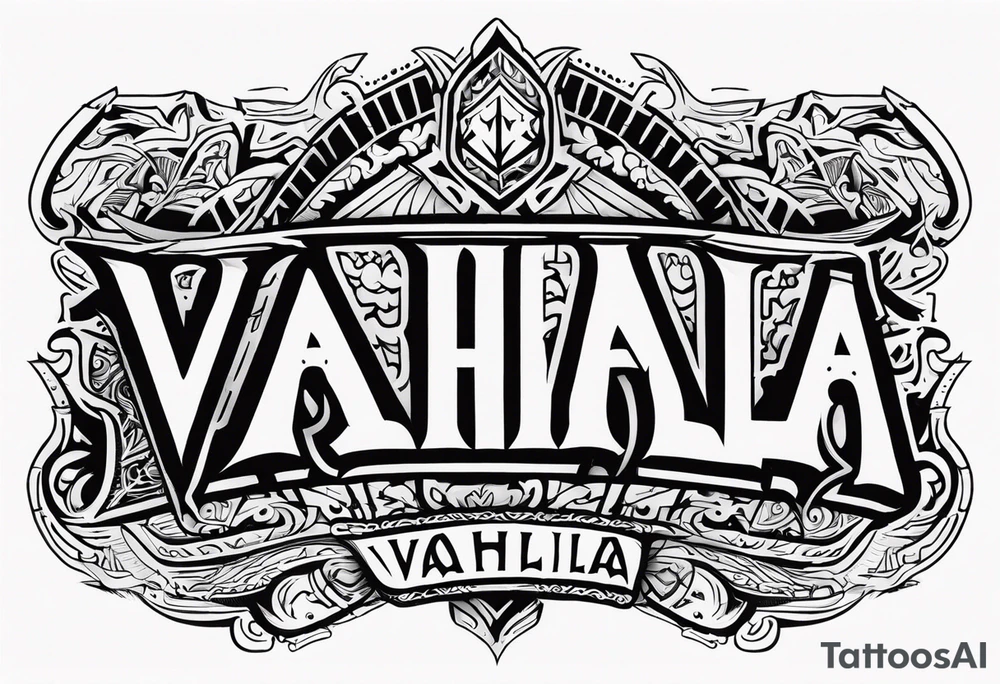 Valhalla tattoo idea