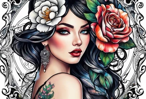 Garden tattoo tattoo idea